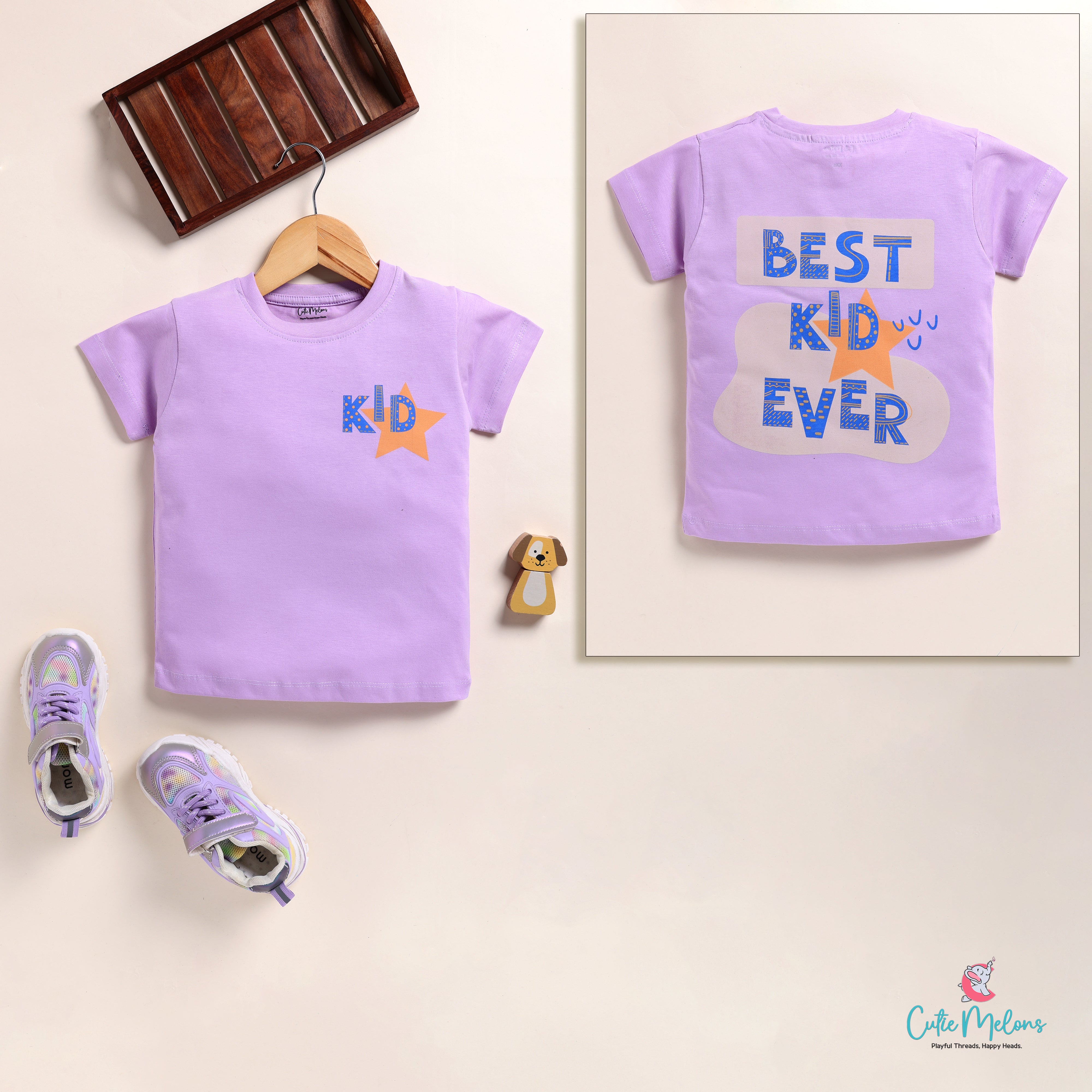 Kid Ever Half Sleeves Unisex T-shirt